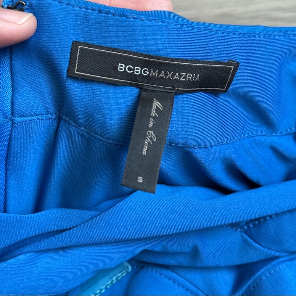 BCBGMAXAZRIA Jordana Cutout Gown - Starlight Blue - Picture 7 of 14